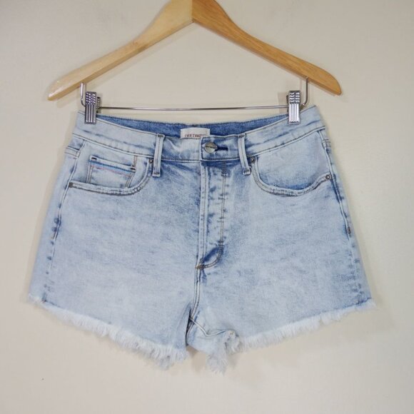DRIFTWOOD Goldie High Rise Jeans SHORTS Size 27 Ziggy Stardust Denim NEW $128 - Picture 3 of 9
